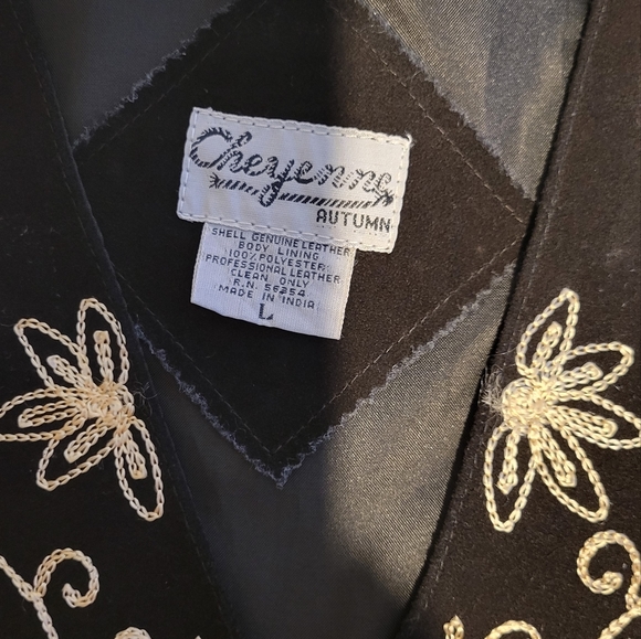 Cheyenne leather vest - Picture 2 of 4